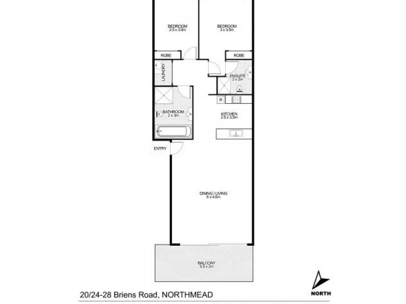 24/24-28 Briens Road, Northmead NSW 2152 Floorplan
